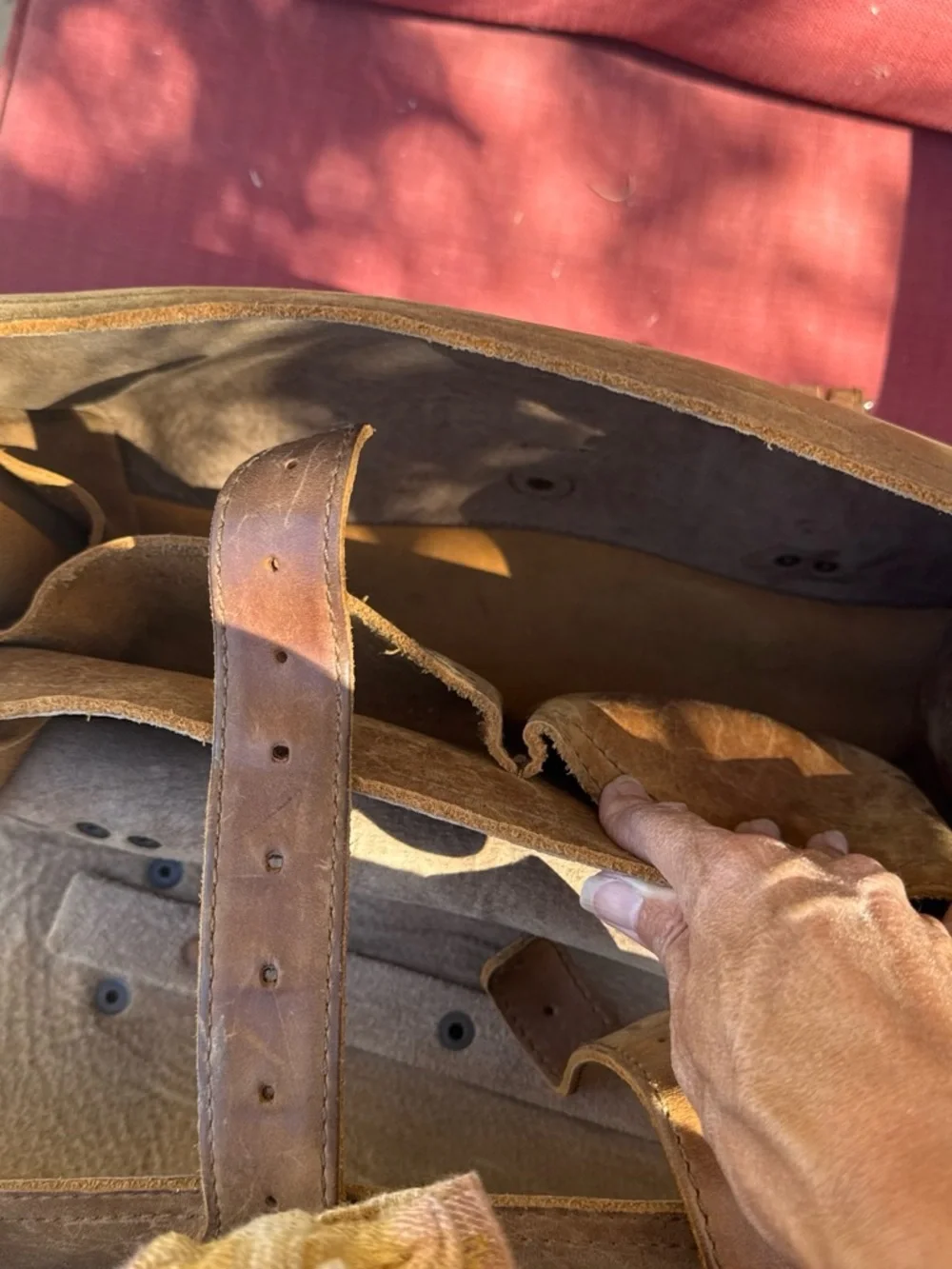 Saddleback Leather handcrafted brown
